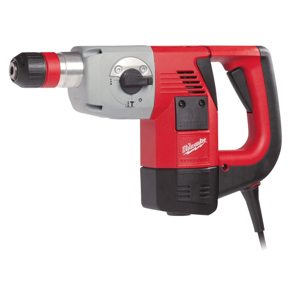 32mm SDS-Plus Hammer Drill with Fixtec Attachment - PLH 32 XE (Set) Milwaukee 