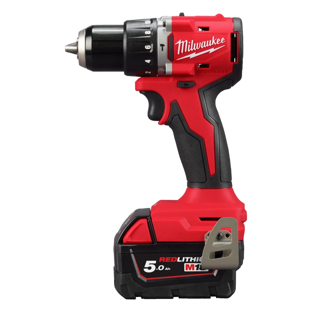 M18™ Compact Brushless Hammer Drill - M18 BLPDRC-502C Milwaukee 