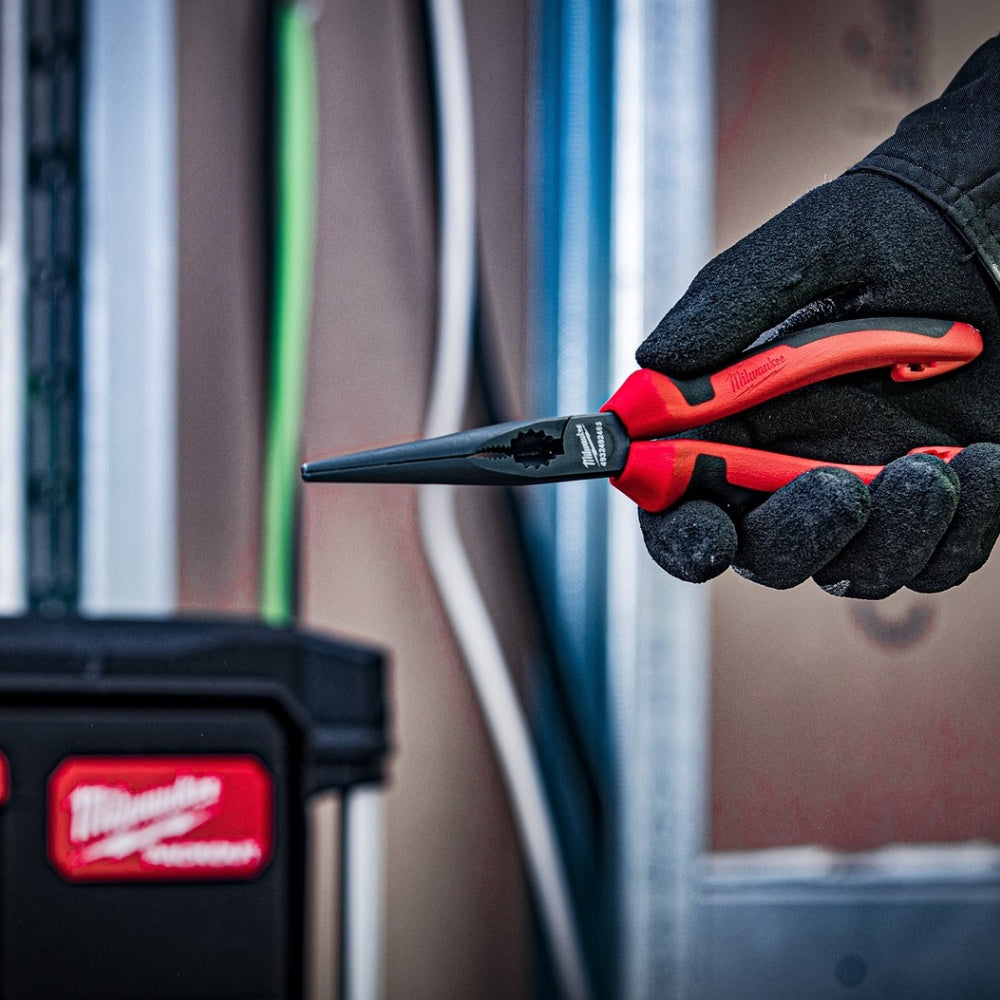 Milwaukee 205MM Long Nose Pliers 