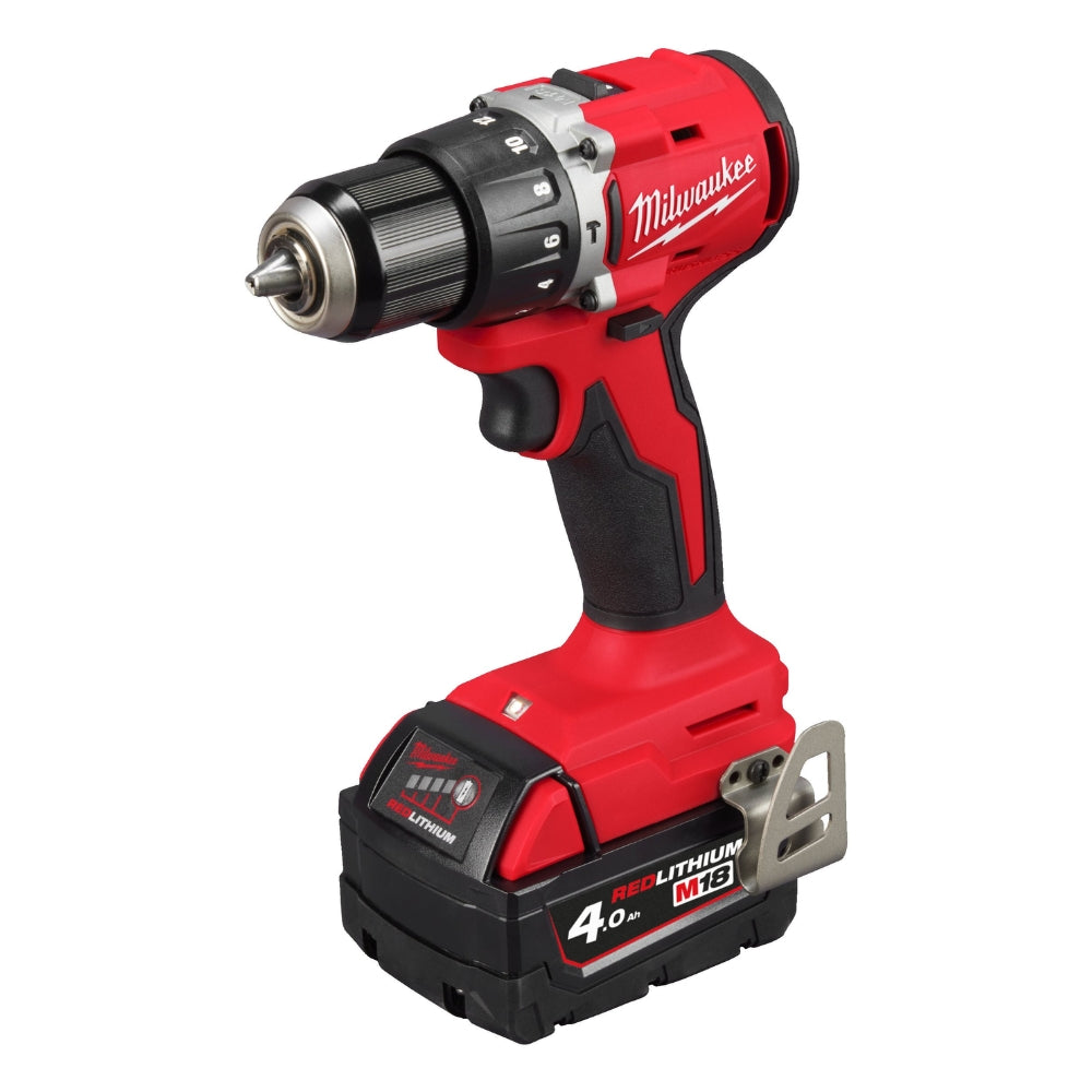 Milwaukee M18 BLPDRC-402C Compact Brushless Hammer Drill 