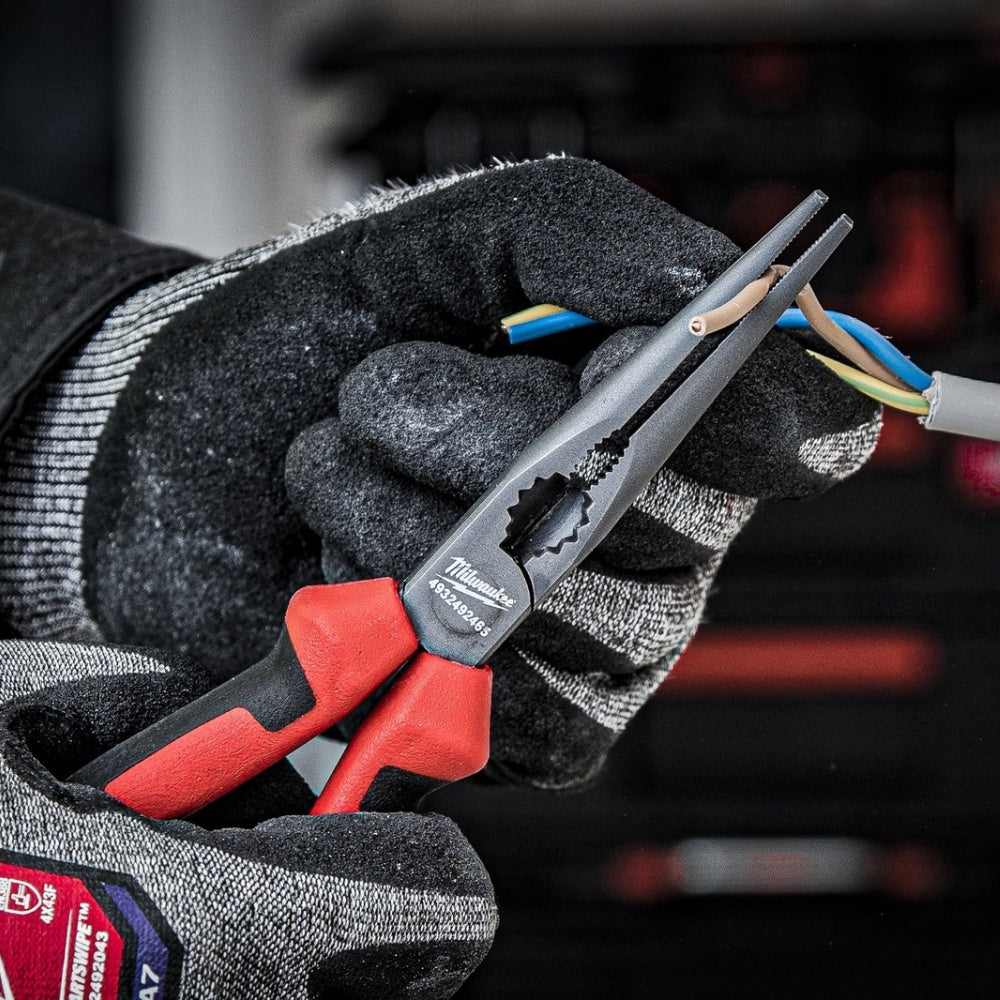 Milwaukee 205MM Long Nose Pliers 