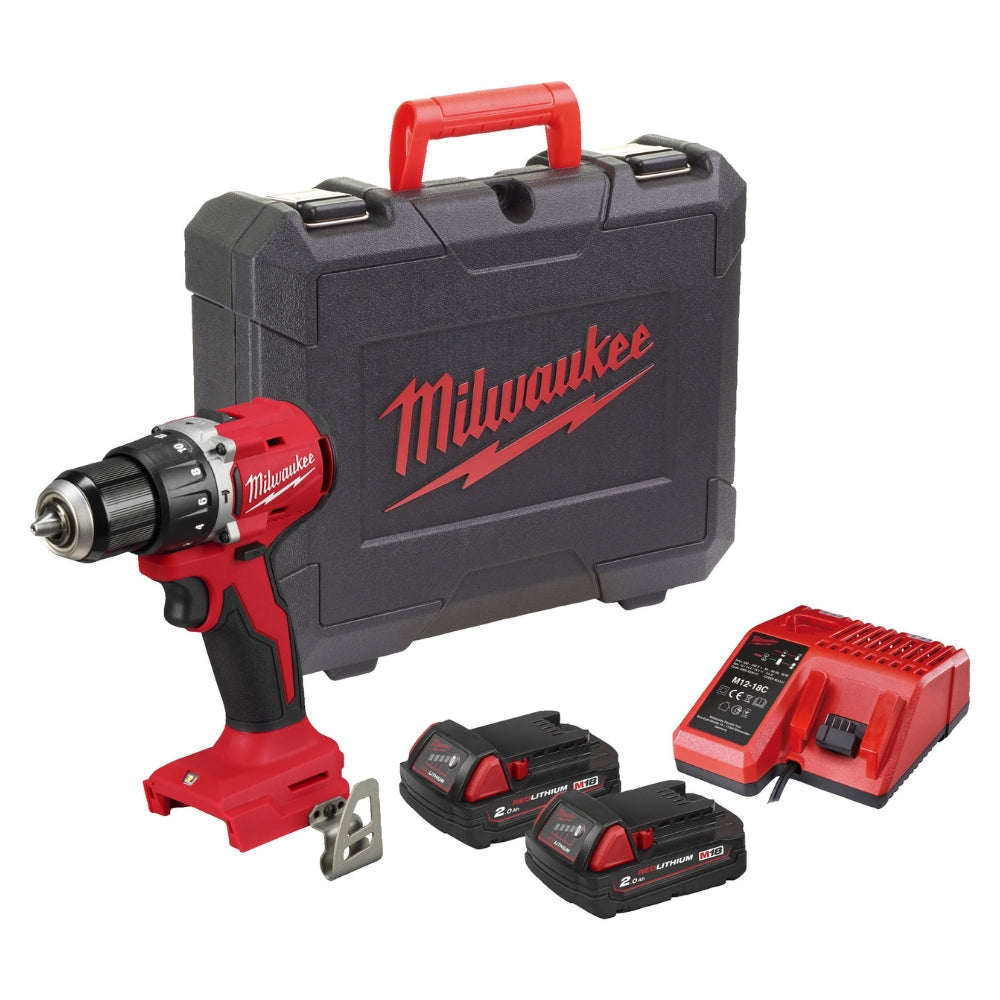 Trapano A Percussione Compatto Brushless M18™ M18 BLPDRC-202C Milwaukee