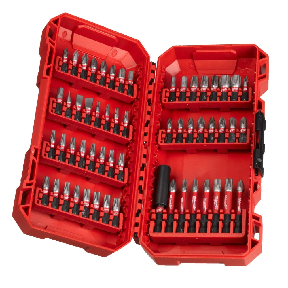 Bit Set and Bits with Bit Holder SHOCKWAVE™ Impact Duty™ Sets Bit Set 56 PIECES Milwaukee 