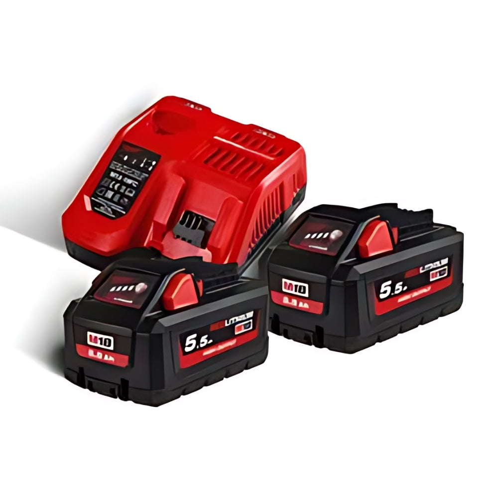 Energy Kit M18™ HIGH OUTPUT™ Consisting of 2 Batteries x 5.5 AH (18V) + 1 Battery x 3 AH (12V) Extra M18 HNRG-552 Milwaukee