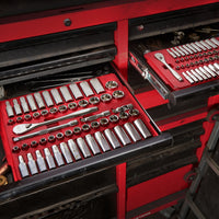 Set Metrico Di Cricchetto E Bussole Da 1/4˝ - 28 Pezzi Milwaukee