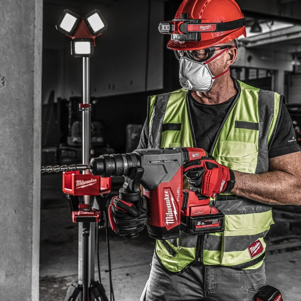 Milwaukee 32mm SDS-Plus High Power Hammer Drill with FIXTEC™ M18 FUEL™ ONE-KEY™ M18 ONEFHPX-0X Chuck 