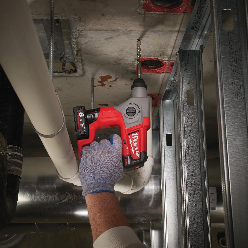 Compact SDS-Plus M12 FUEL™ M12 CH-602X Milwaukee hammer drill 