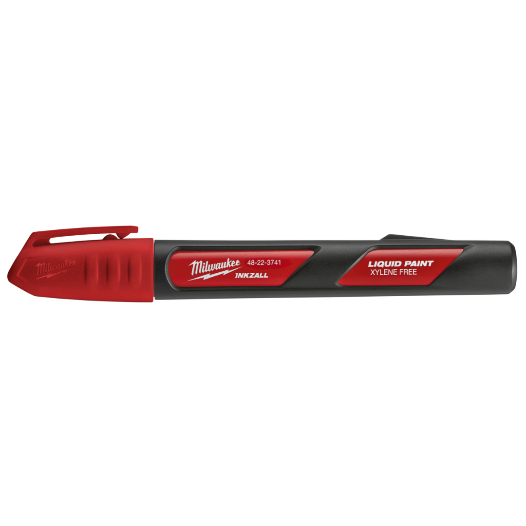 Inkzall™ Liquid Paint Marker RED Milwaukee 