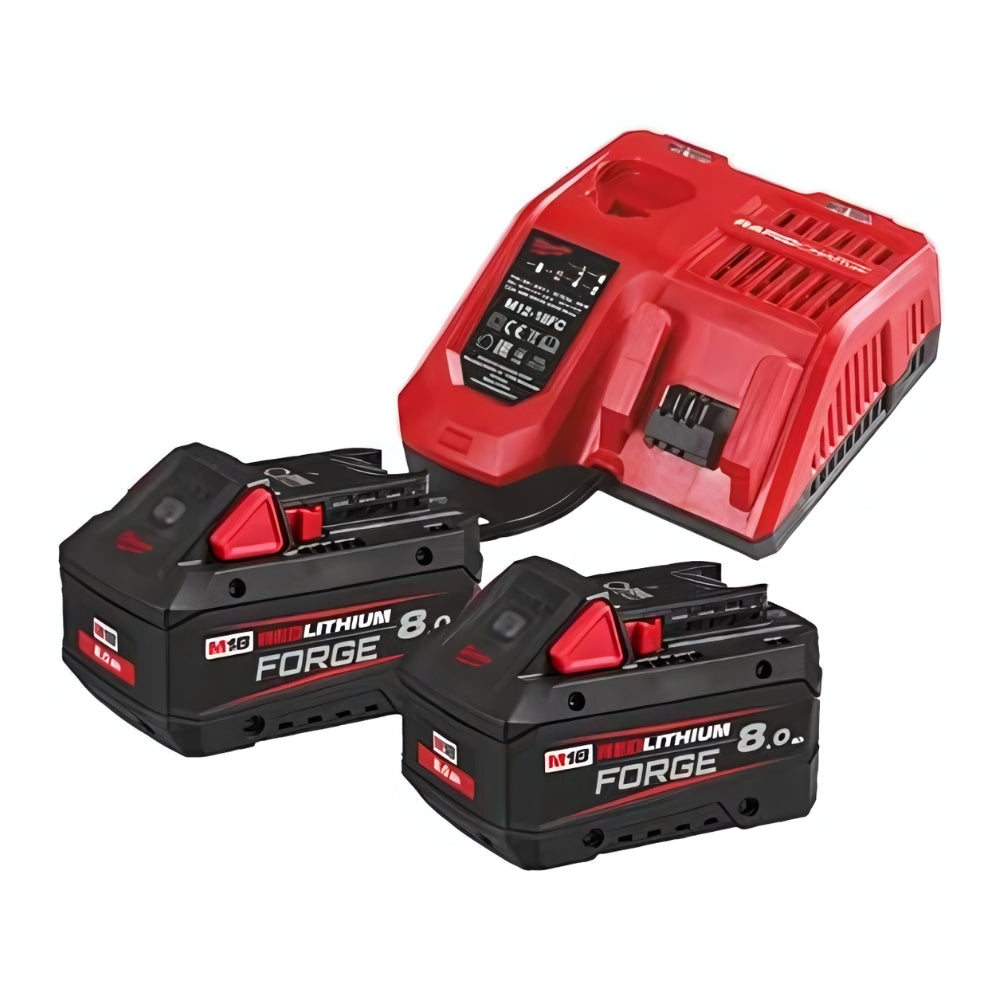 Battery Pack Energy Kit M18™ High Output™ 2 x 8.0 Ah (18V) + 1 x 4 Ah (12V) Extra M18 HNRG-802 Milwaukee 