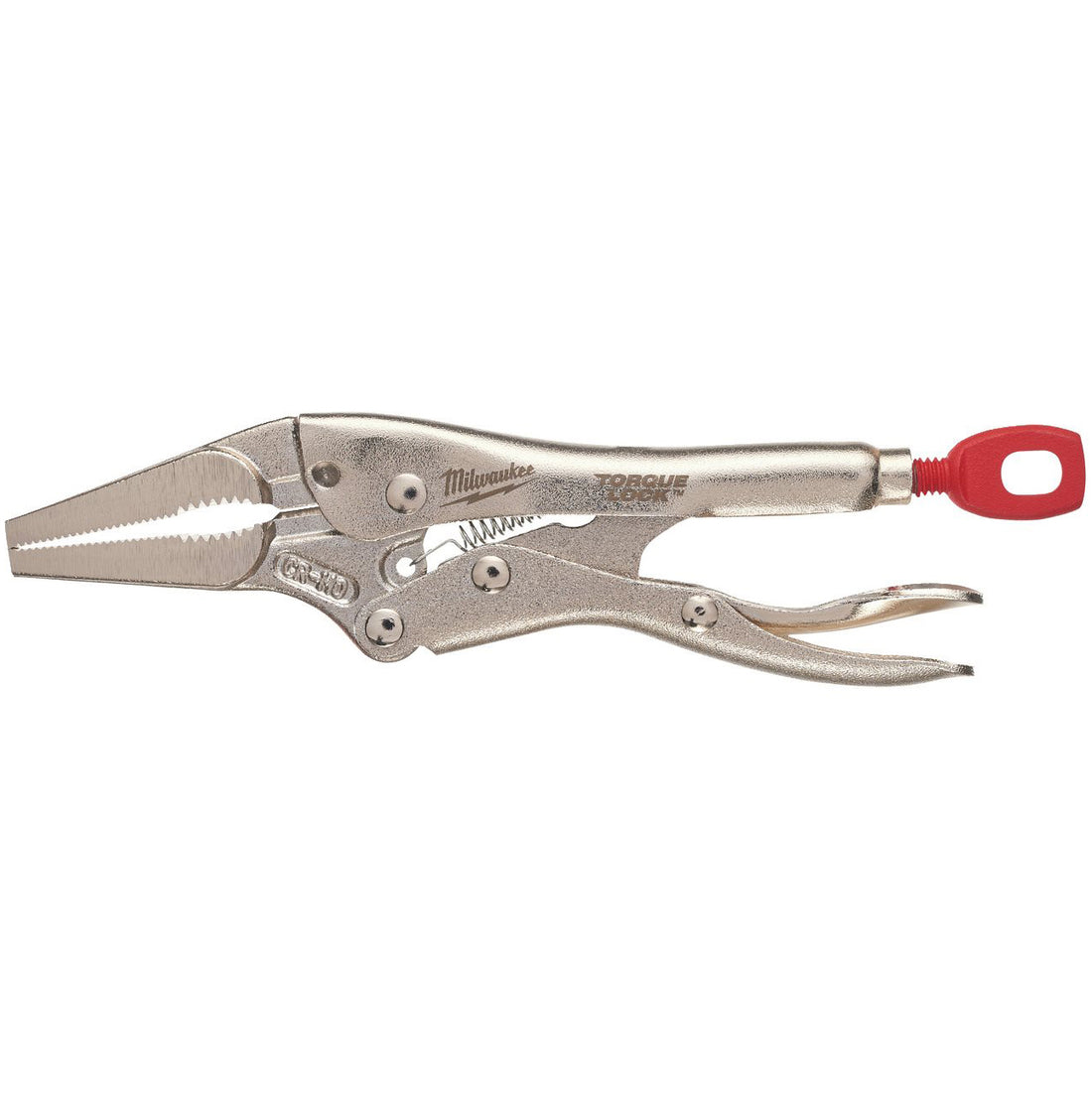 Milwaukee Torque Lock™ Pointed Locking Pliers with 4''/100mm Cutters 