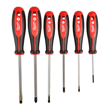 Set No. 2 Milwaukee Screwdrivers 6 Pieces 