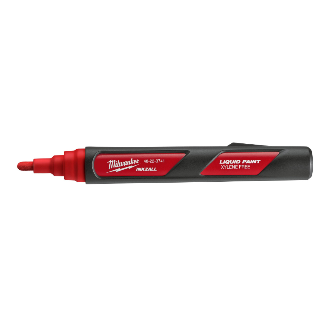 Inkzall™ Liquid Paint Marker RED Milwaukee 