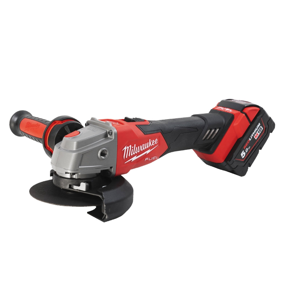 125mm Angle Grinder With Slide Switch And Brake M18 FUEL™ M18 FSAG125XB-502X Milwaukee 