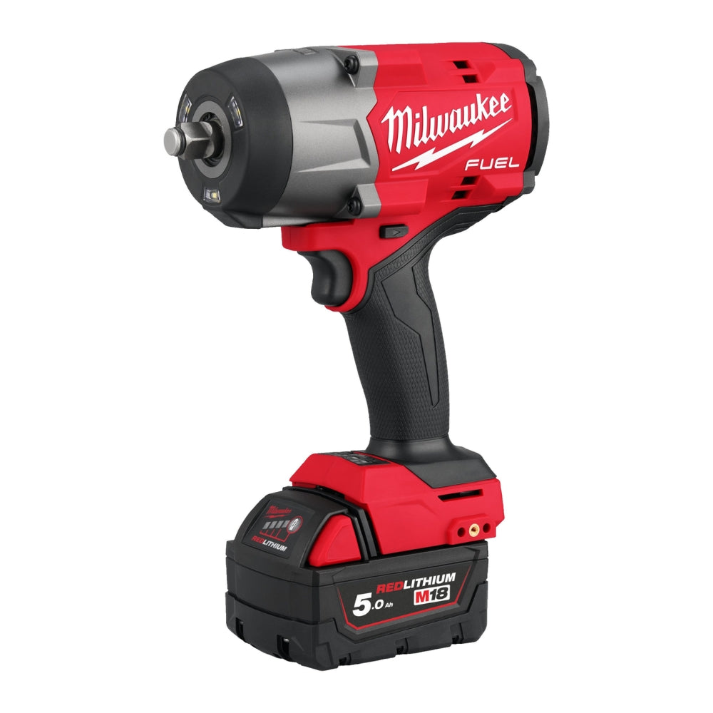 Milwaukee M18 FUEL™ ½″ High Torque Impact Wrench with M18 Friction Ring FHIW2F12-502X