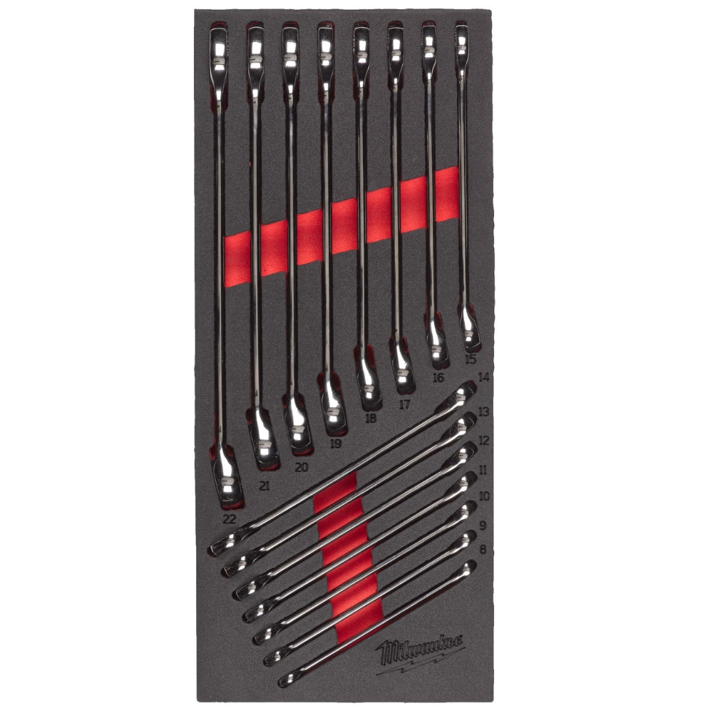 Milwaukee 15-Piece Max Bite™ Soft Module Combination Wrench Set 