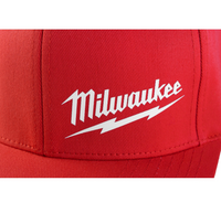 Cappellino Da Baseball Rosso Milwaukee