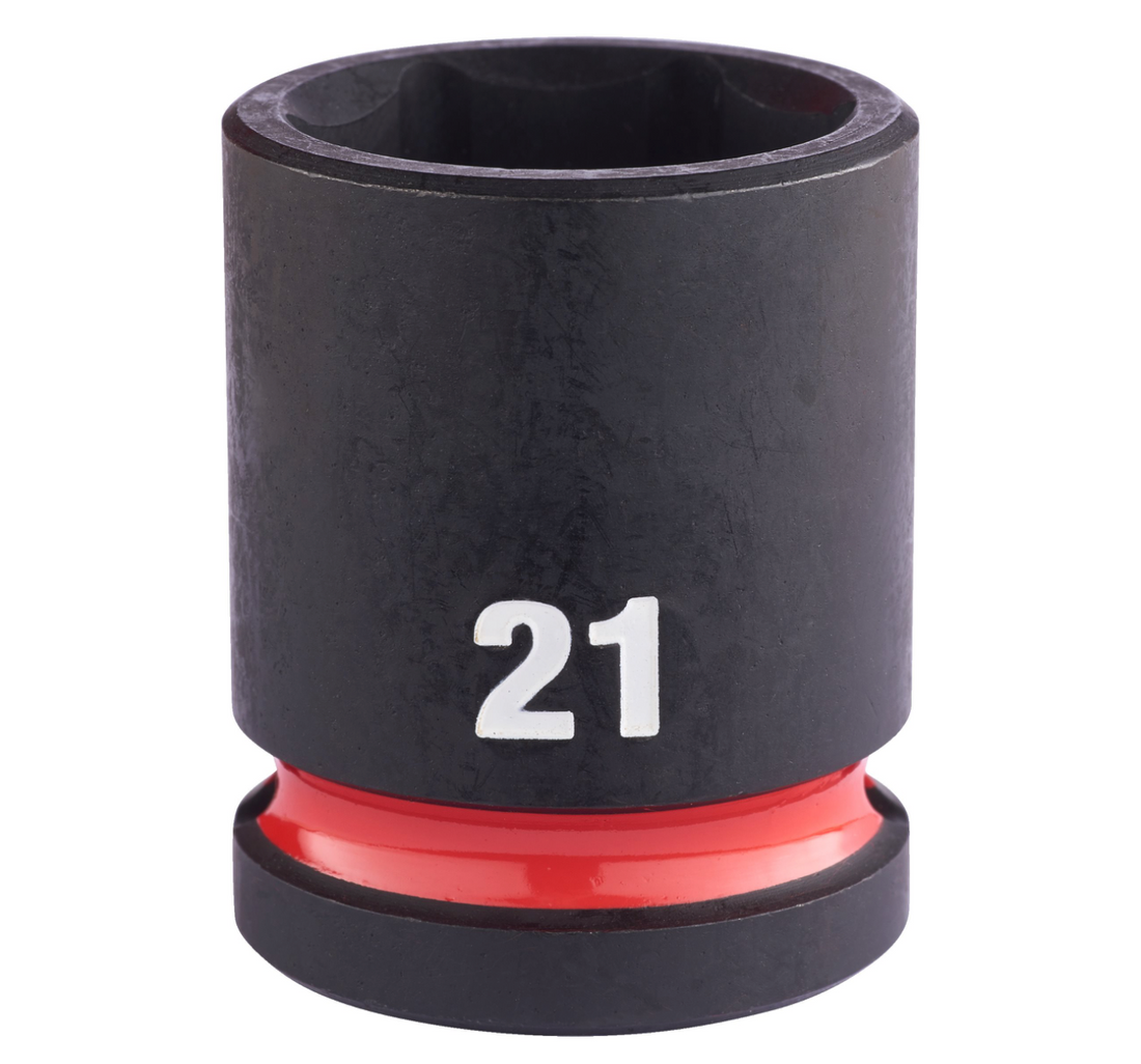 Chiave A Bussola A Macchina 21MM Da 1/2" Corta - Shockwave™ Impact Duty Impact Sockets Milwaukee 4932480315