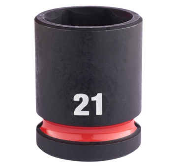 Chiave A Bussola A Macchina 21MM Da 1/2" Corta - Shockwave™ Impact Duty Impact Sockets Milwaukee 4932480315