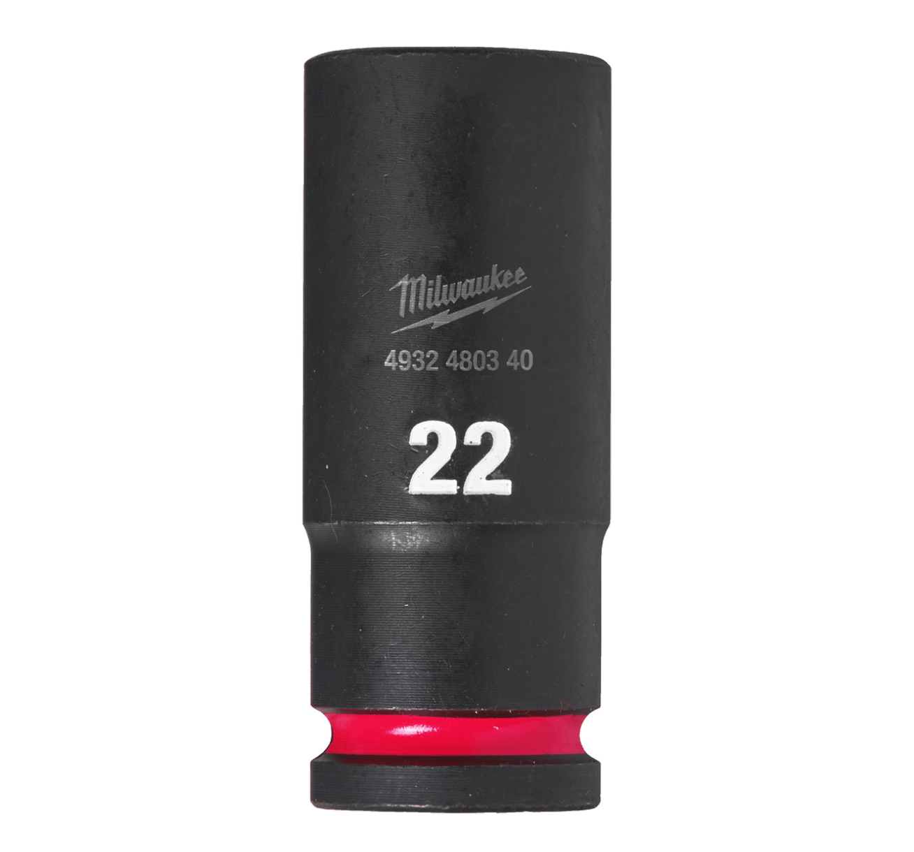 Chiave A Bussola A Macchina 22MM Da 1/2" Lunga - Shockwave™ Impact Duty Impact Sockets Milwaukee 4932480340