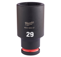 Chiave A Bussola A Macchina 29MM Da 1/2" Lunga - Shockwave™ Impact Duty Impact Sockets Milwaukee 4932480347