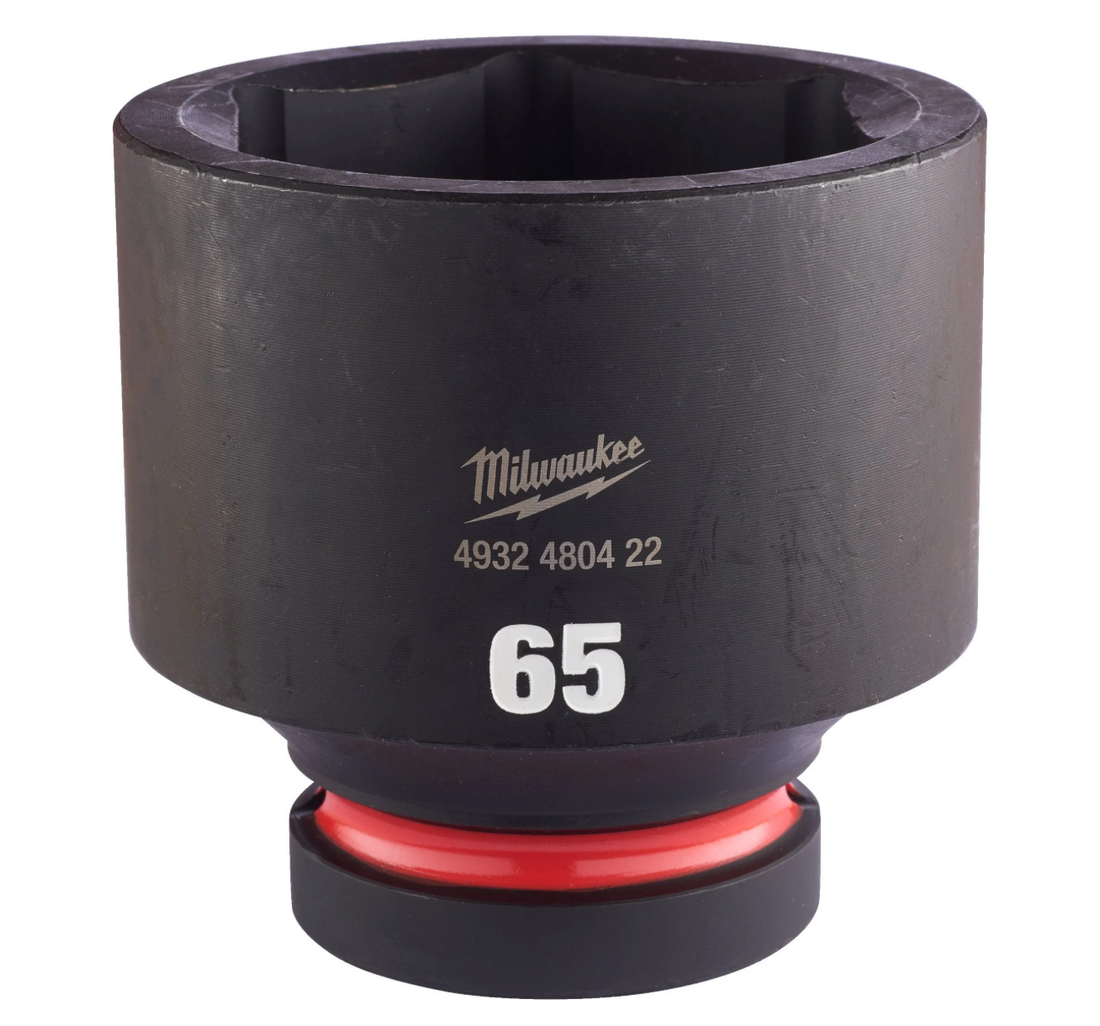 Chiave A Bussola A Macchina 65MM Da 1" Corta - Shockwave™ Impact Duty Impact Sockets Milwaukee 4932480422