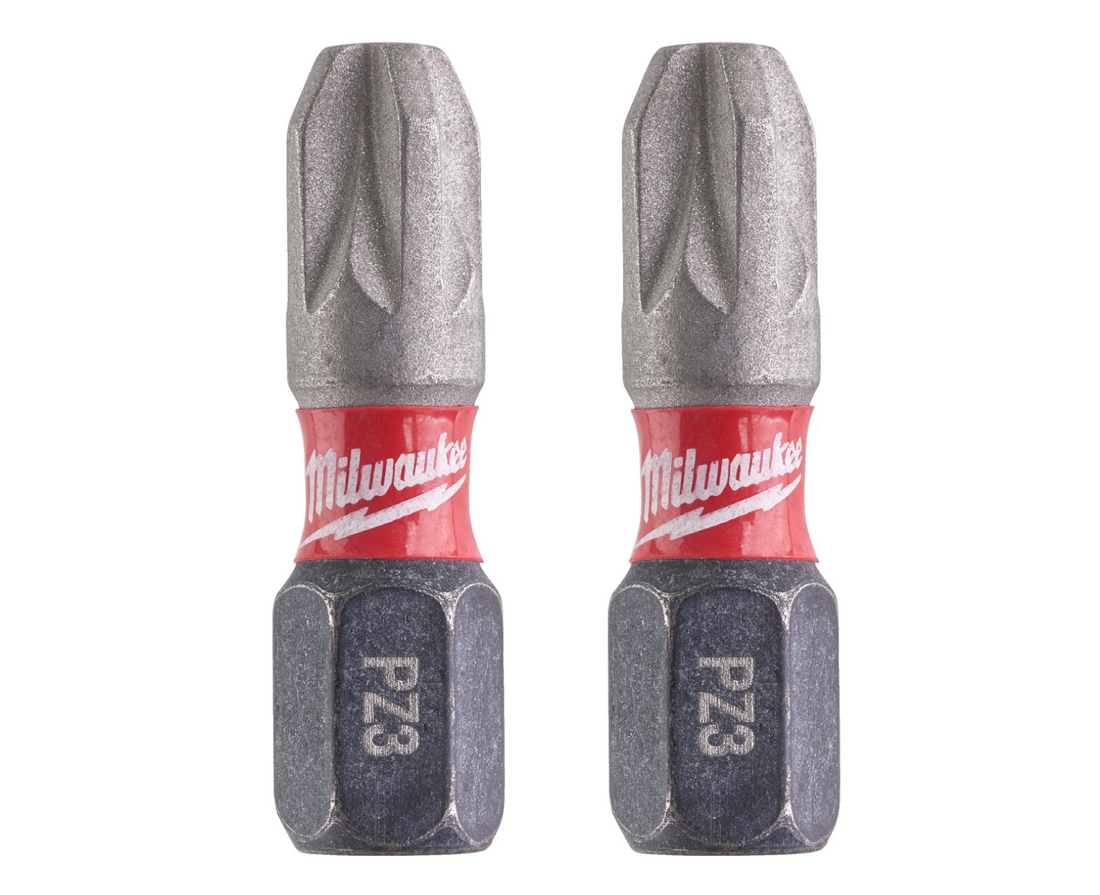 Inserto Per Avvitatori Ad Impulsi Bit Shockwave PZ3 Lunghezza 25MM 2 PEZZI Milwaukee