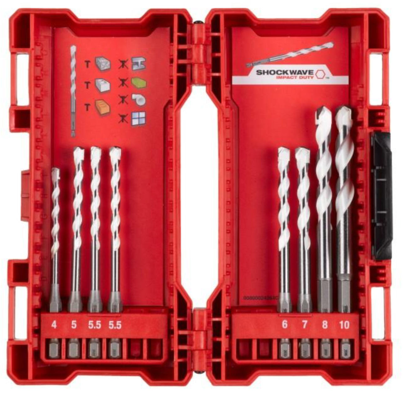 KIT M18 FUEL™ Avvitatore Ad Impulsi ¼″ Con Attacco Esagonale M18 FID3 Con Accessori In Valigetta PACKOUT™ M18 FID3100P-502P Milwaukee