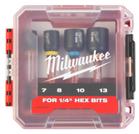 KIT M18 FUEL™ Impact Wrench ¼″ With Hex Drive M18 FID3 With Accessories In Case PACKOUT™ M18 FID3100P-502P Milwaukee