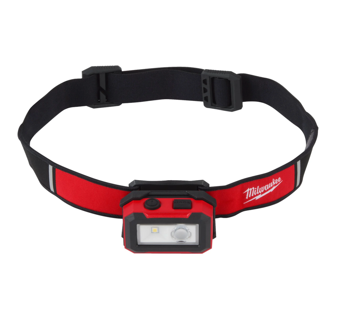 Milwaukee HL450 Headlamp 450L With Internal Battery Rechargeable With Usb IR 