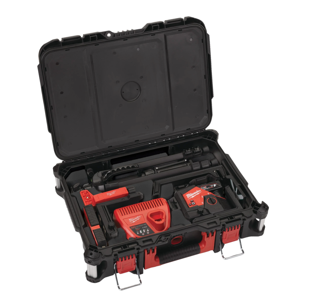 Milwaukee M12™ 3-Line 360° Green Linear Laser M12 3PLKIT-401P 