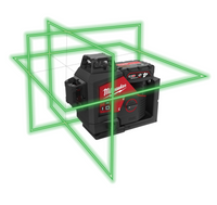 Milwaukee M12™ 3-Line 360° Green Linear Laser M12 3PLKIT-401P 