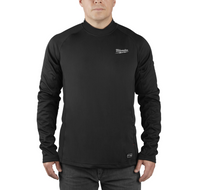 WORKSKIN™ USB Rechargeable Long Sleeve Thermal Shirt - BLACK Milwaukee 