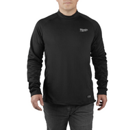 WORKSKIN™ USB Rechargeable Long Sleeve Thermal Shirt - BLACK Milwaukee 