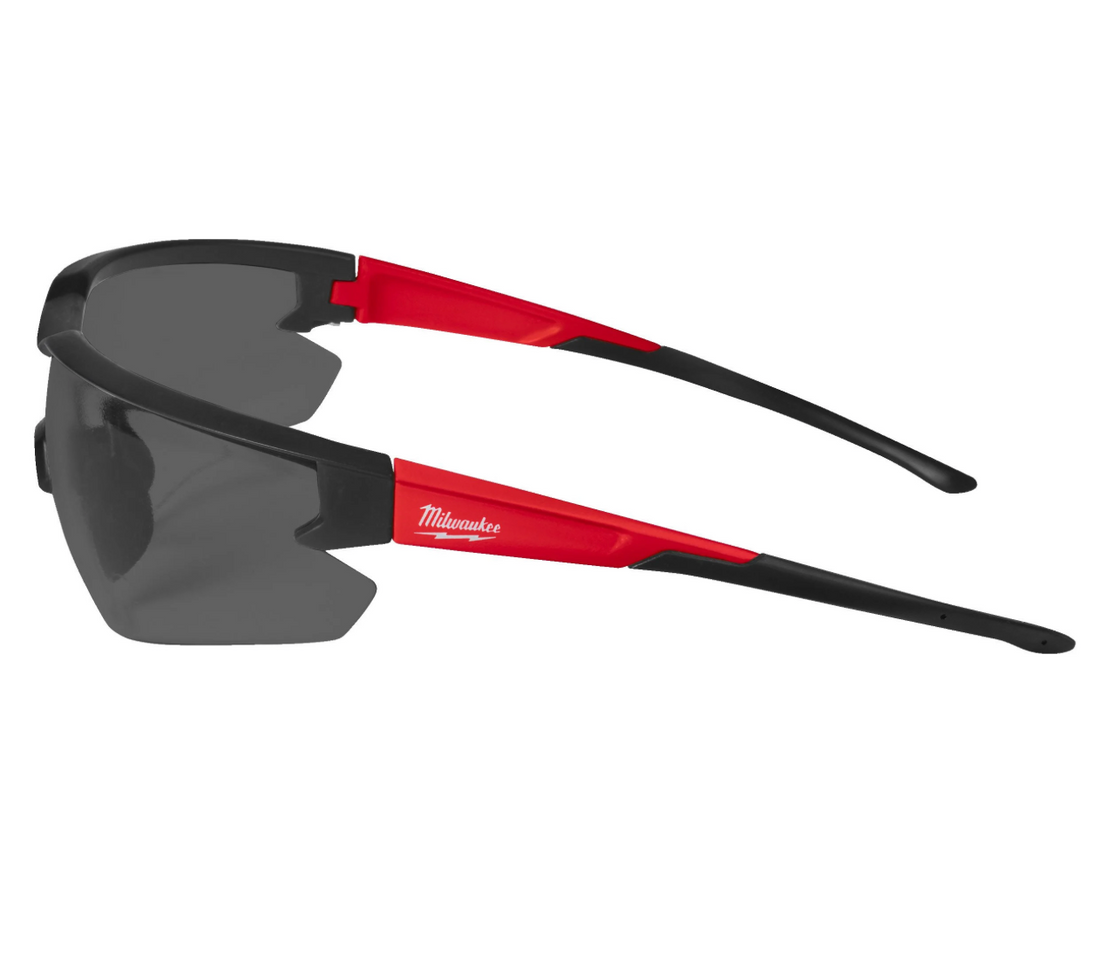 Milwaukee Anti-Fog / Anti-Scratch Safety Glasses - Dark Lens 