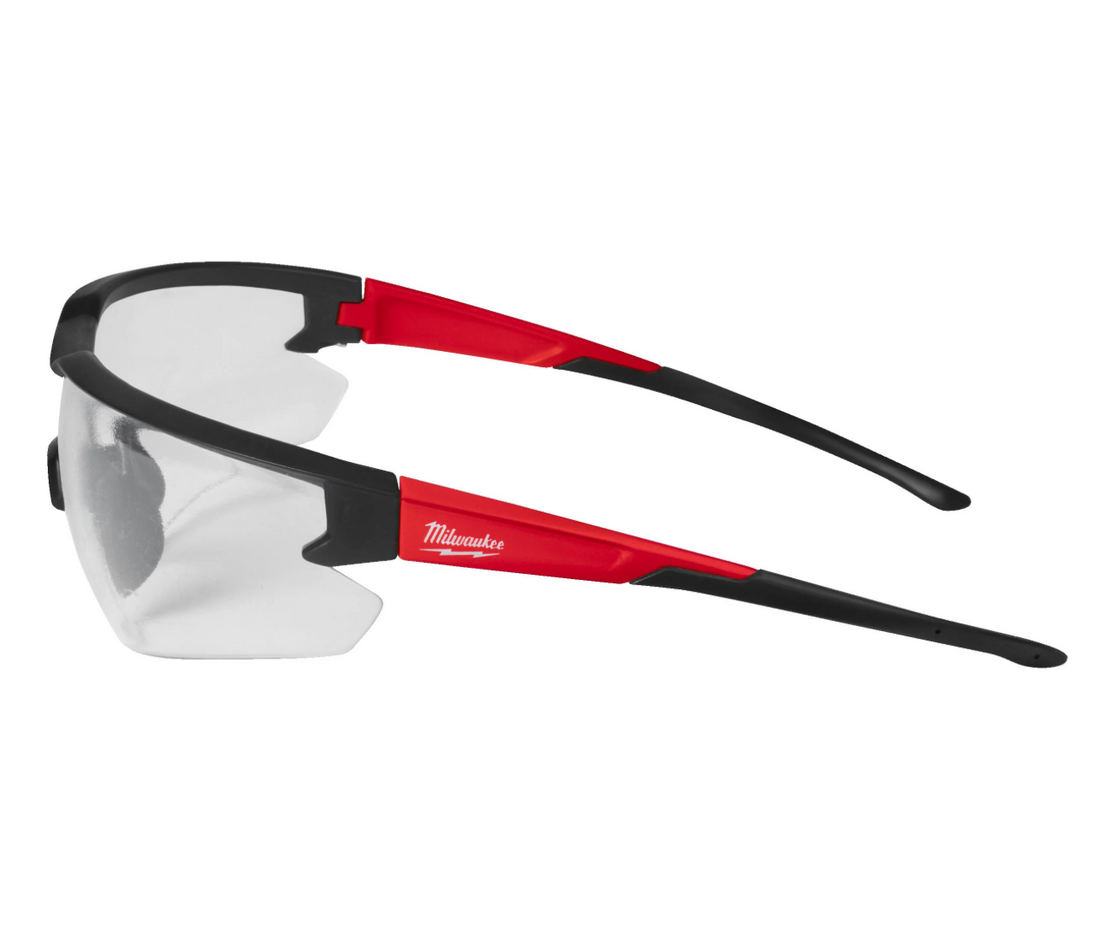 Milwaukee Anti-Fog / Anti-Scratch Safety Glasses - Clear Lens 