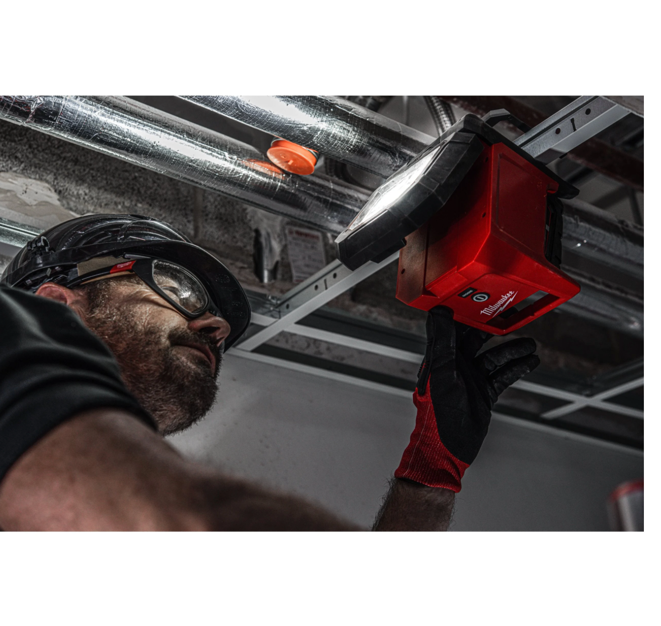 Milwaukee M18 PAL-0 Rotatable LED Headlight 