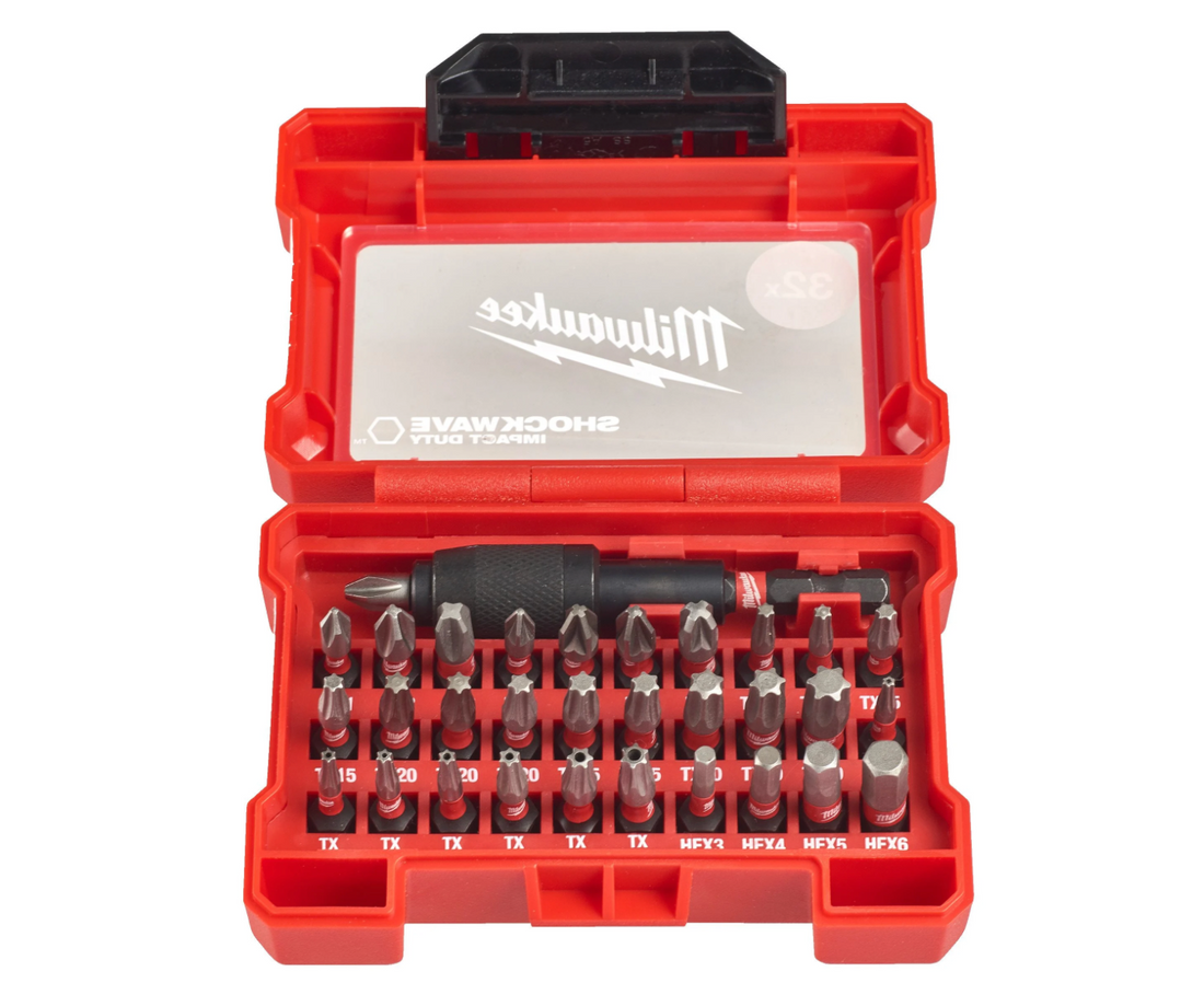 SHOCKWAVE Bit Insert Set For Milwaukee Impact Wrench 