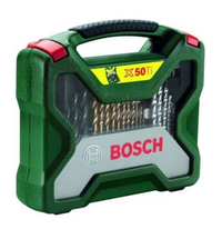 Bosch 2607019327 X-line Drill Bit and Screwdriver Bit Set 50 Pieces