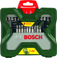 Set of Drill Bits and Screwdriver Bits X-line 43 Pieces Bosch 2607019613