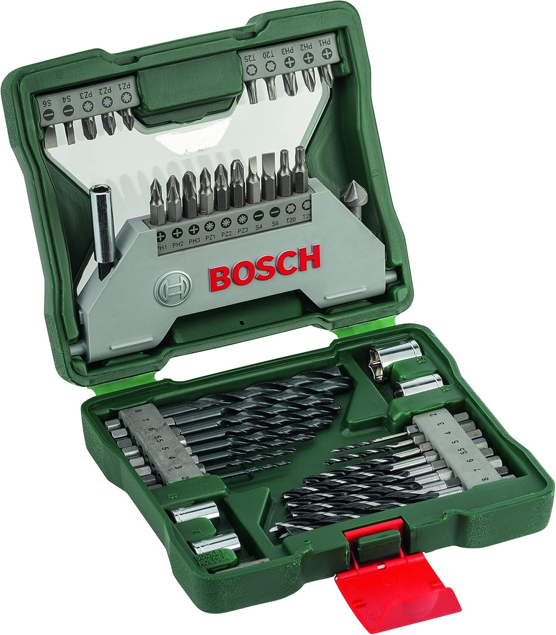 Set of Drill Bits and Screwdriver Bits X-line 43 Pieces Bosch 2607019613