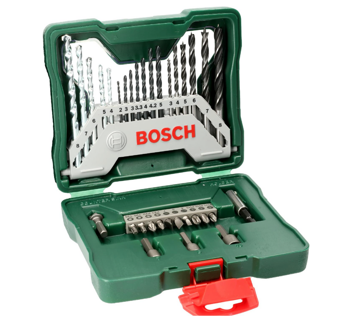 Bosch 2607019325 X-line 33-Piece Drill Bit and Screwdriver Bit Set