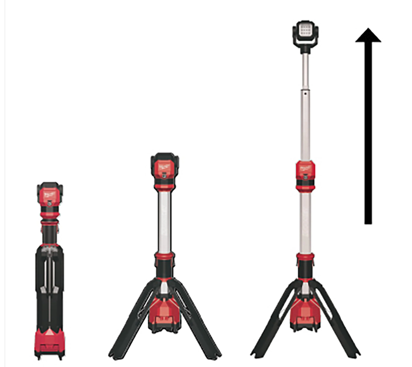 M12™ 1,400 Lumen Tripod Light Tower M12 SAL-0 Milwaukee 