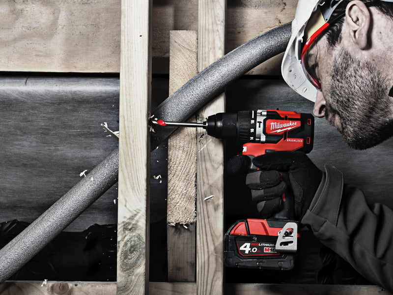 Milwaukee M18 CBLPD-202C 18V Compact Brushless Cordless Impact Drill