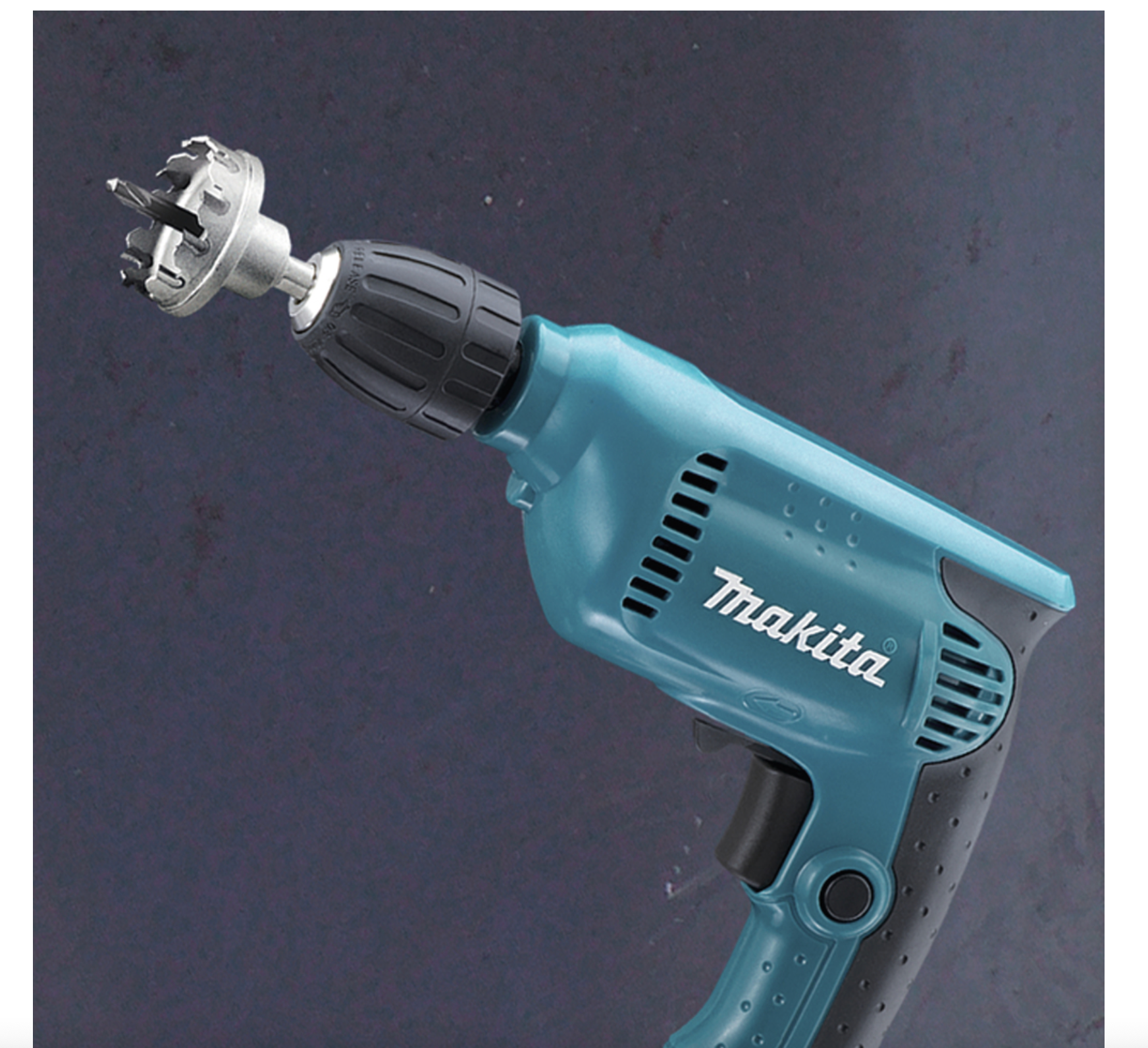 Trapano Rotativo Con Mandrino Autoserrante 10MM 450W Makita 6413